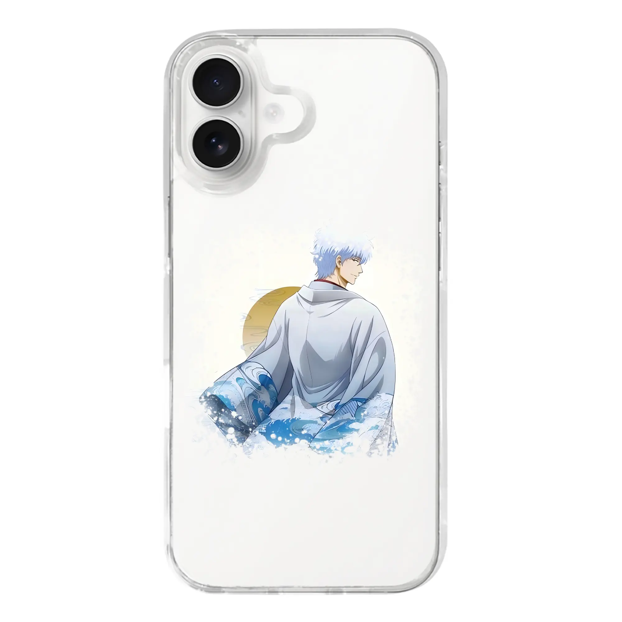 銀魂 グッズ 坂田 銀時 - iPhone 17シリーズ 透明スマホケース – 薄型・耐衝撃・精密フィット保護カバー